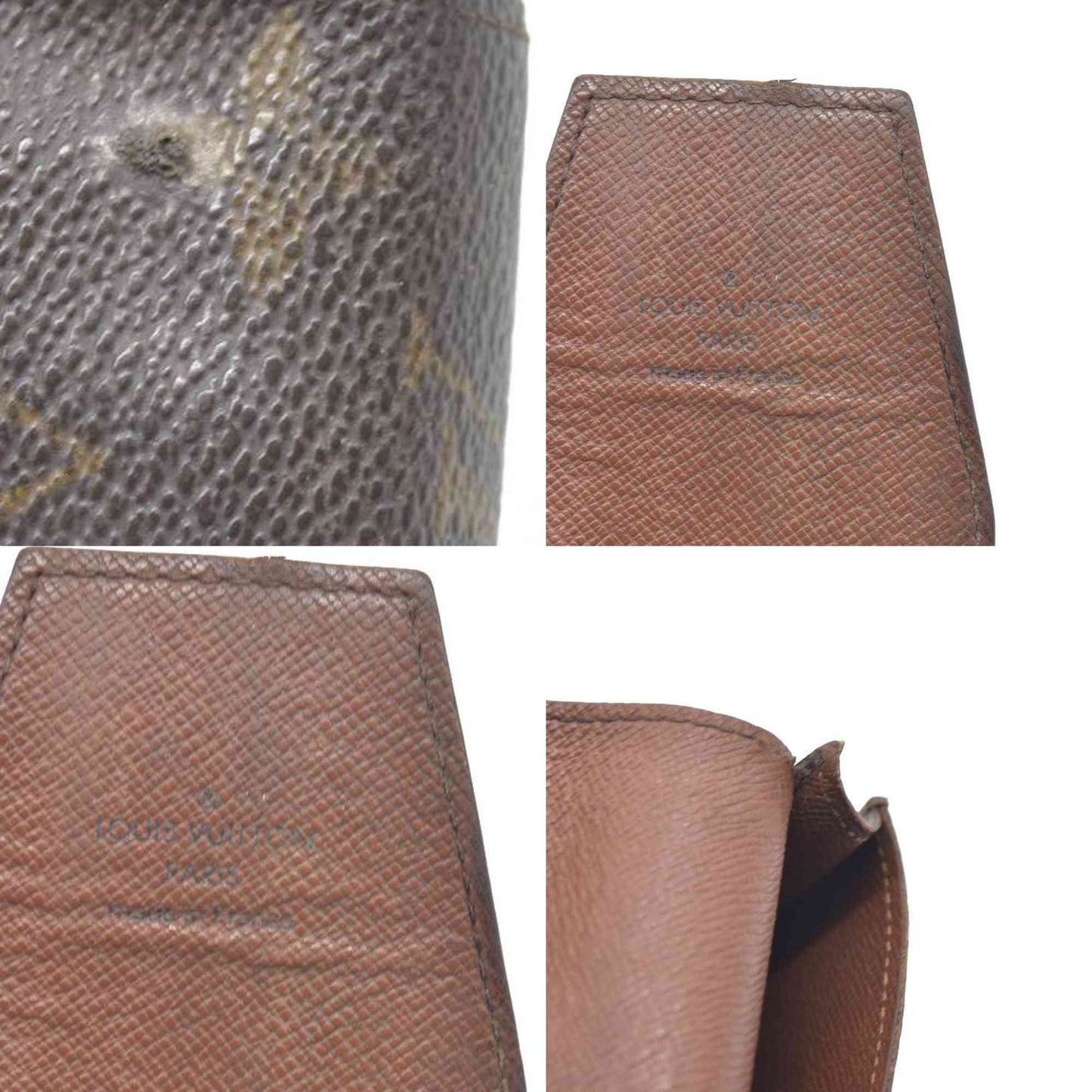 $295 Louis Vuitton Vintage Smoke Case Monogram CT1015