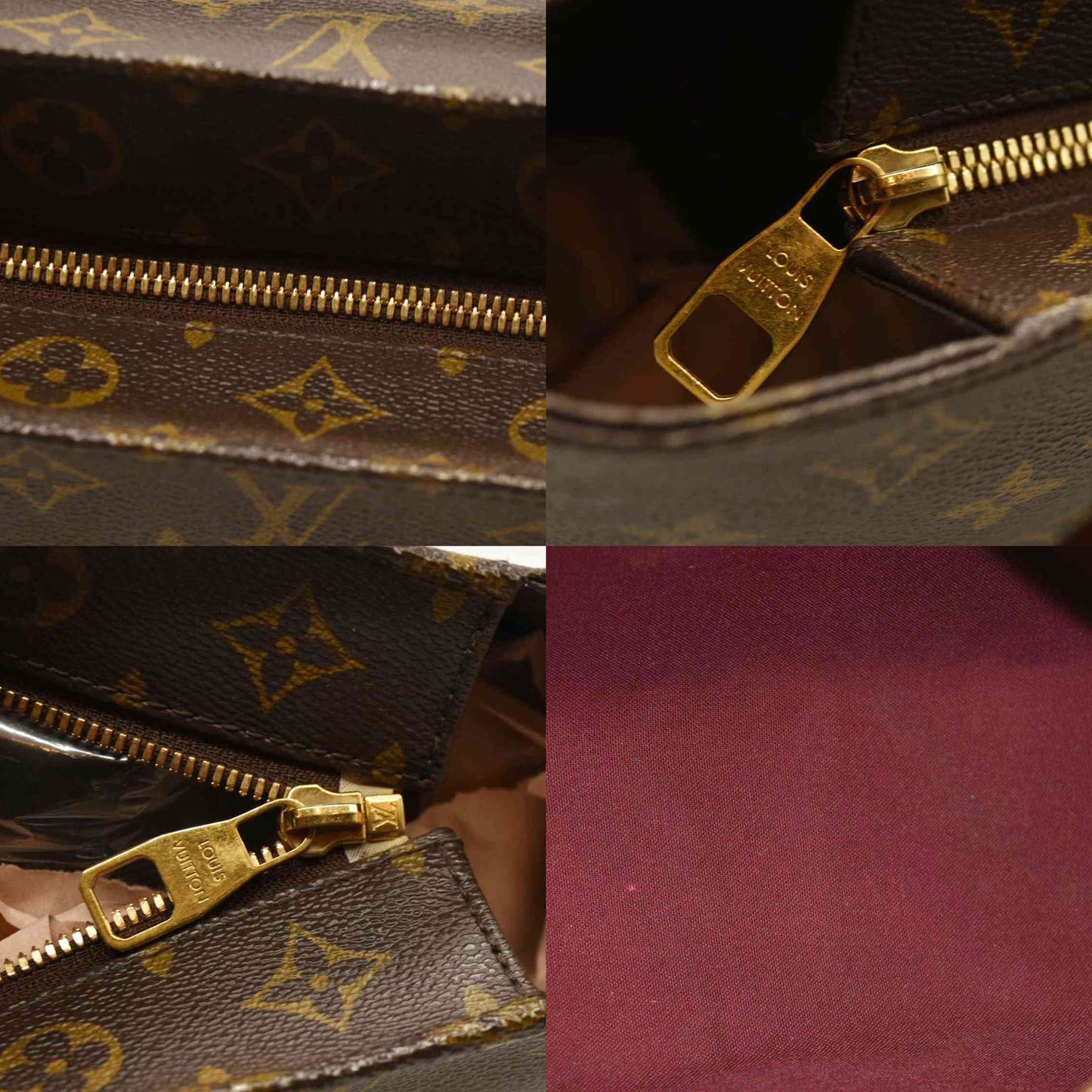 $1350 Louis Vuitton Monogram Raspail PM Tote CA1162