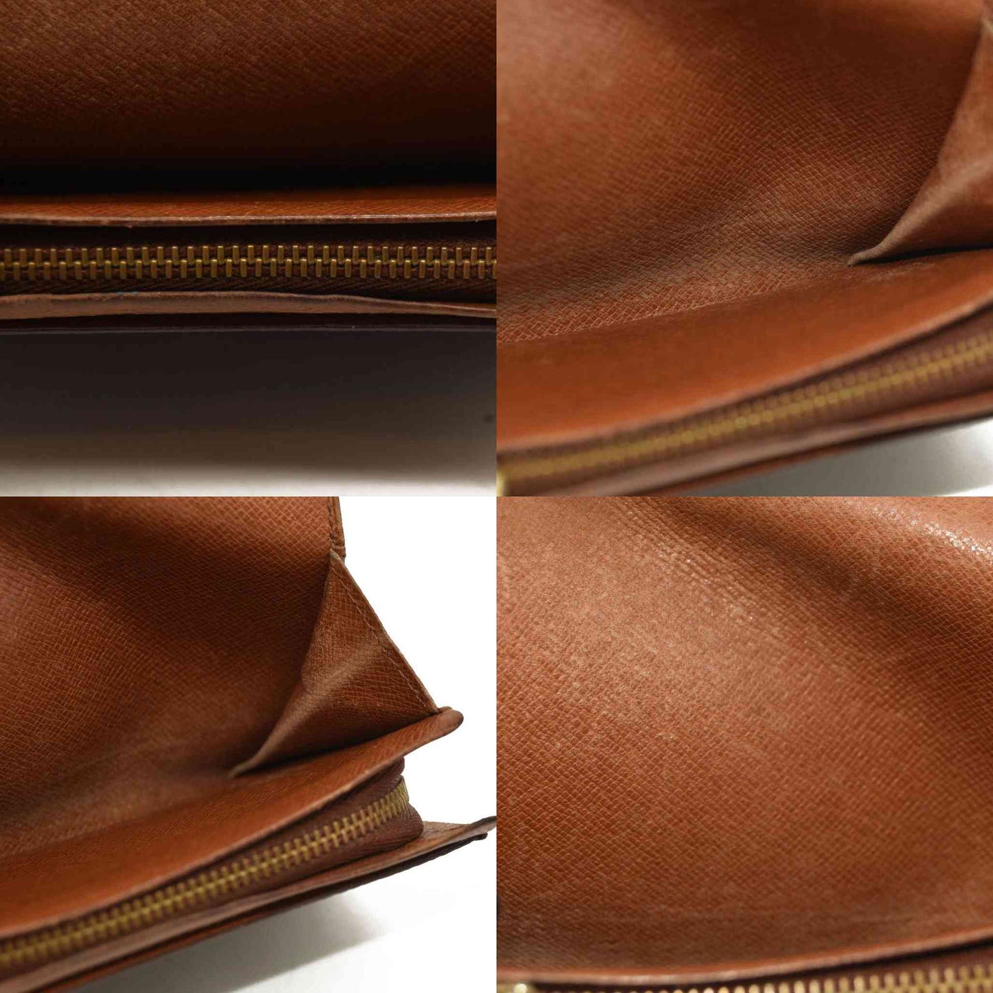 Louis Vuitton  Monogram Porte-Monnaie Billets Tresor Wallet MI0955