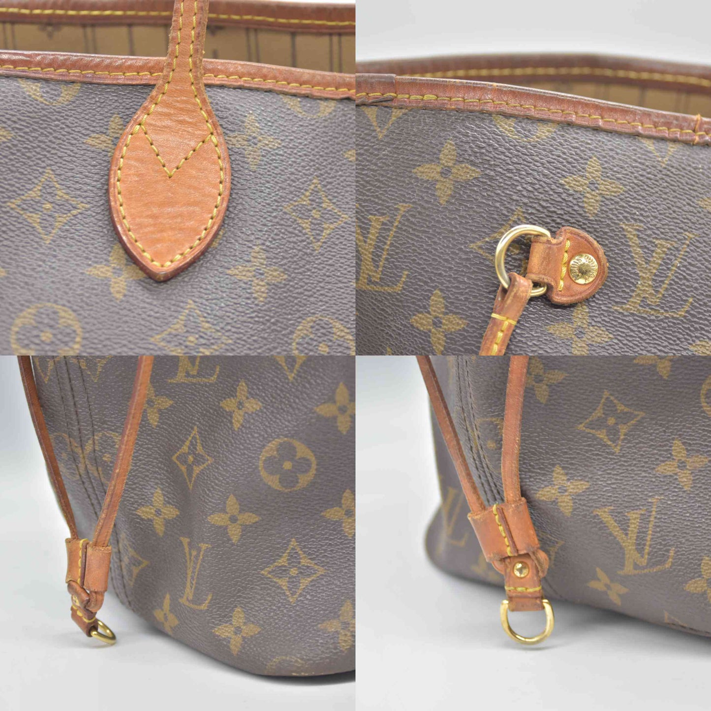 $2310 2008 Louis Vuitton Monogram Neverfull GM FL4078