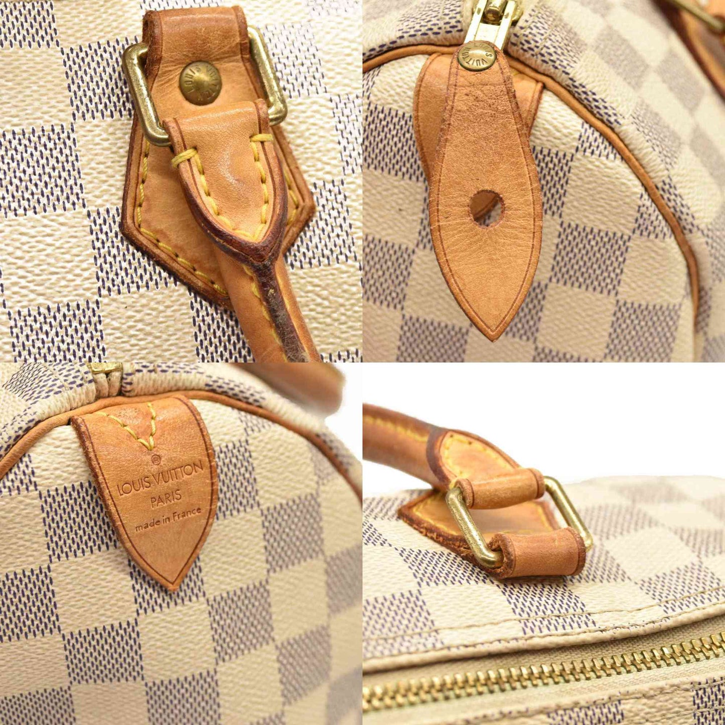 Louis Vuitton  Damier Azur Speedy 25 SP3077