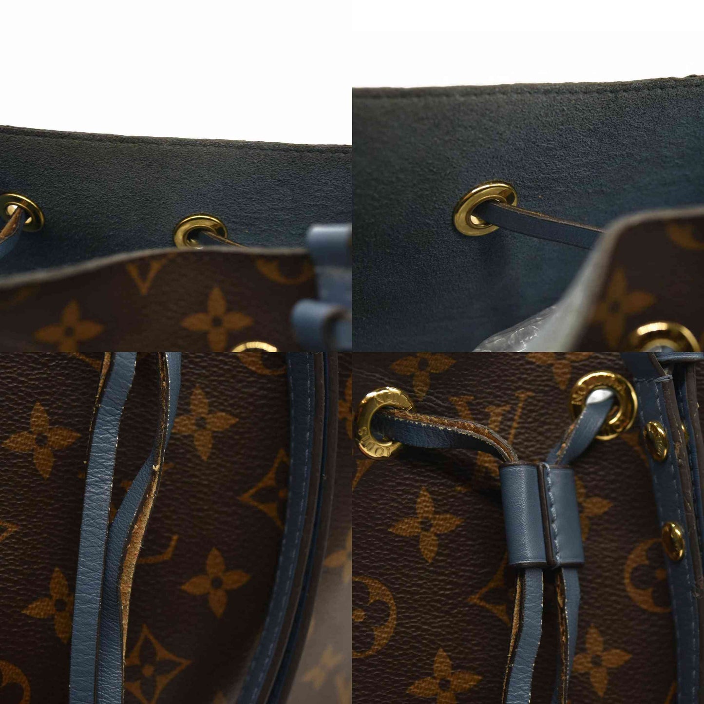 Louis Vuitton  Monogram Neonoe MM Blue Jean NZ4198