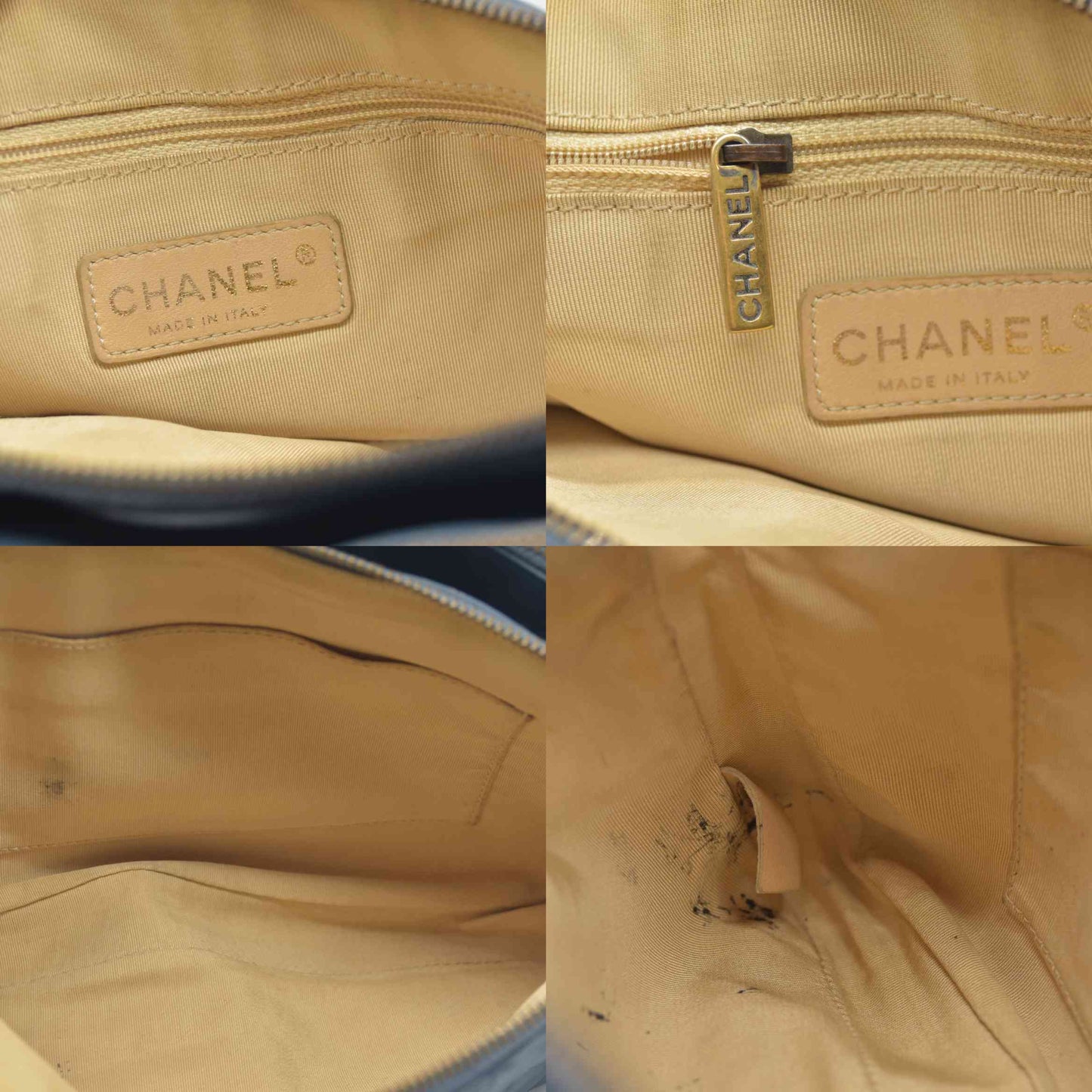 Chanel CC Crown Double Zip Bag Blue 2013 $3200