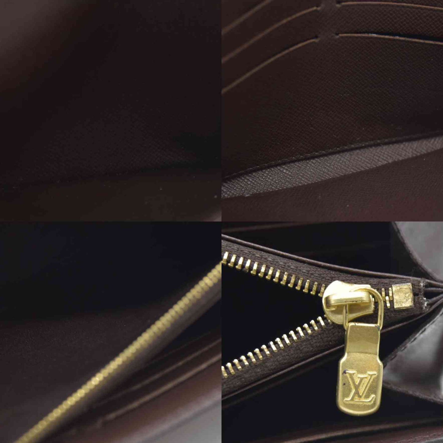 $775 Louis VuittonDamier Ebene Sarah Wallet NM  CA1186