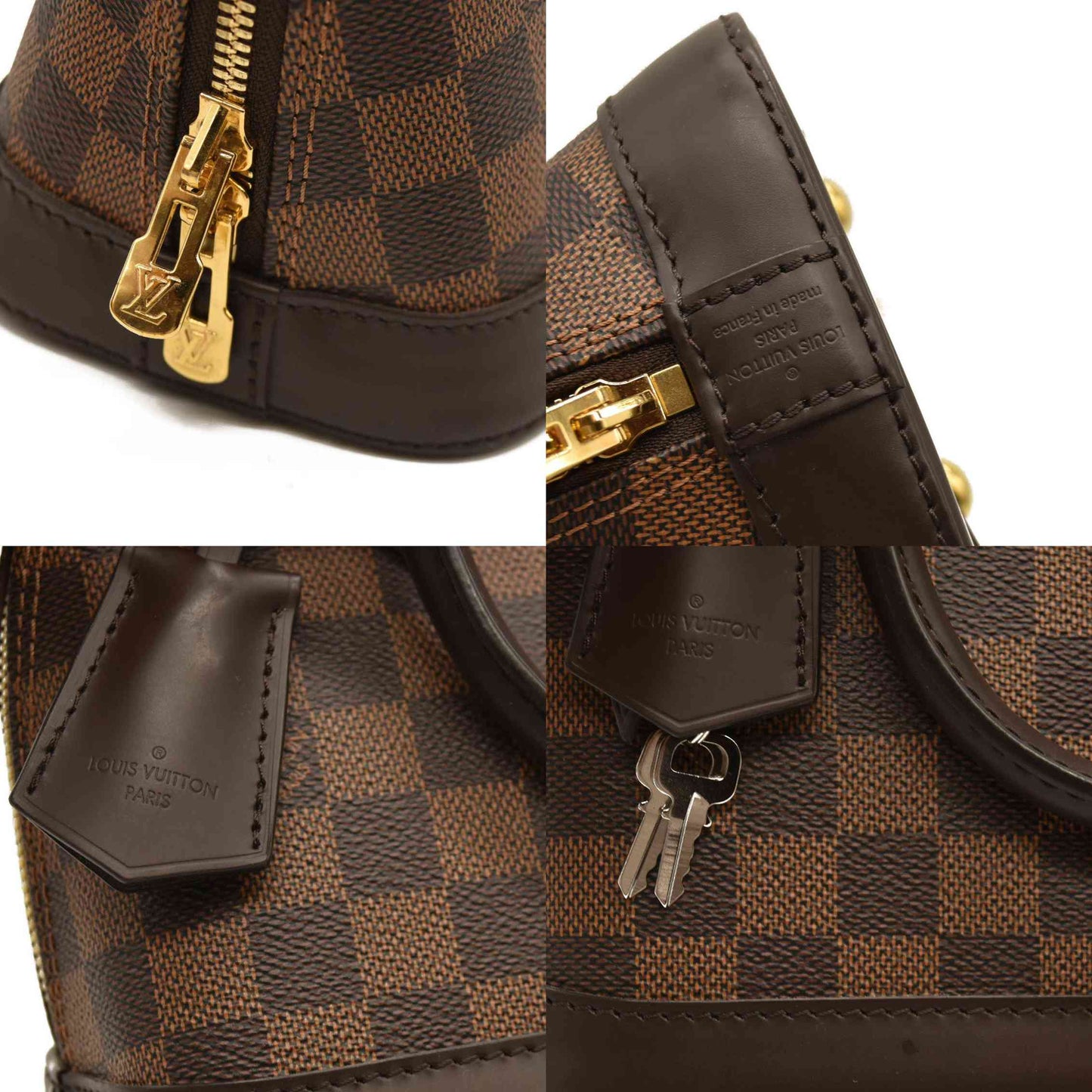 Louis Vuitton  Damier Ebene Alma BB
