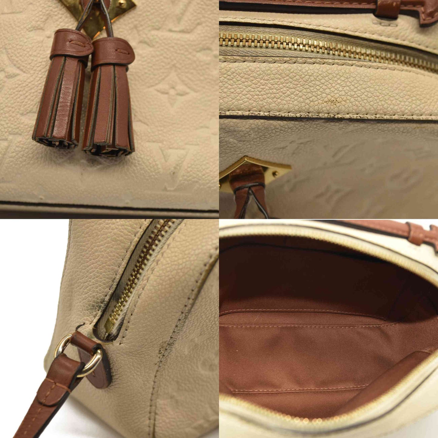 LOUIS VUITTON  Empreinte Saintonge Creme