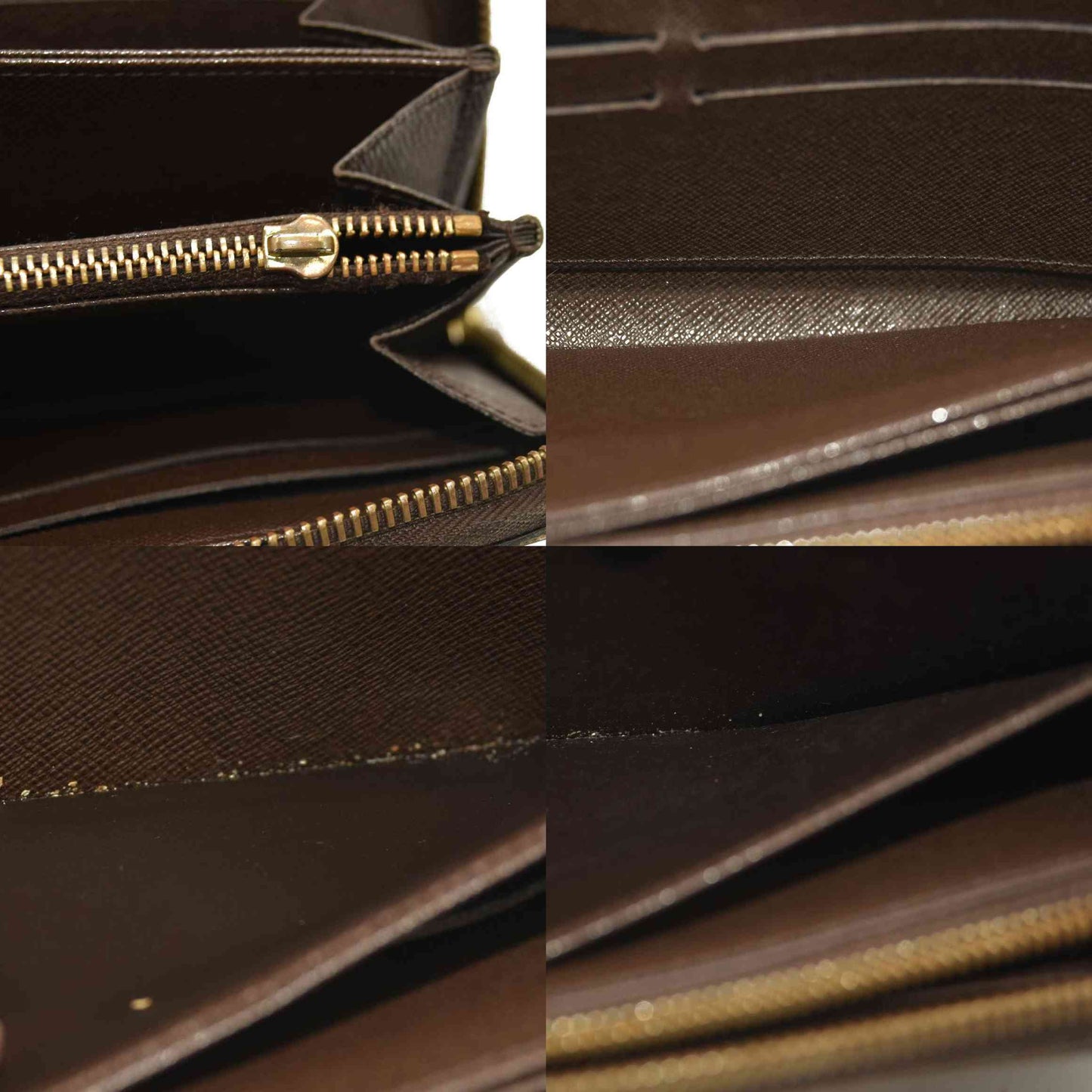 Louis Vuitton  Damier Ebene Zippy Wallet GI2164