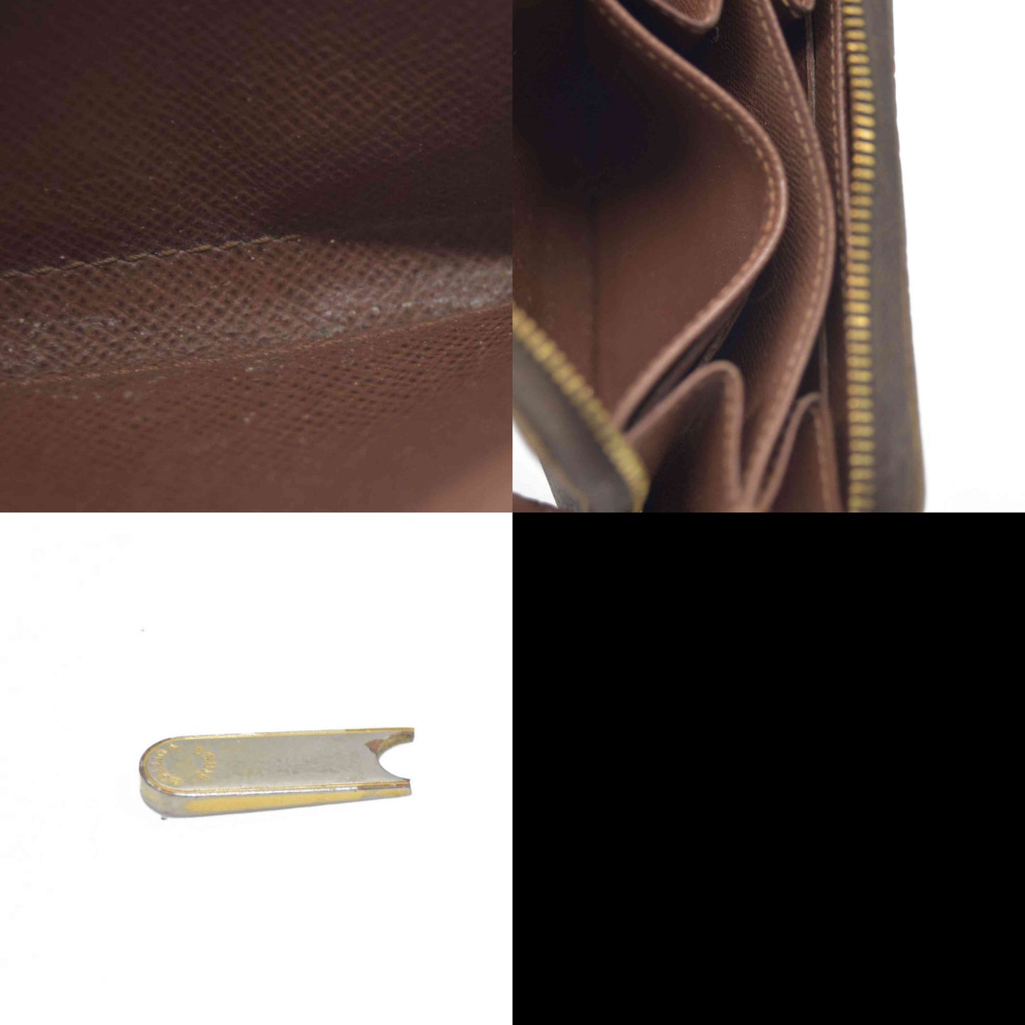 $545 Louis Vuitton Monogram  Zip Coin Wallet