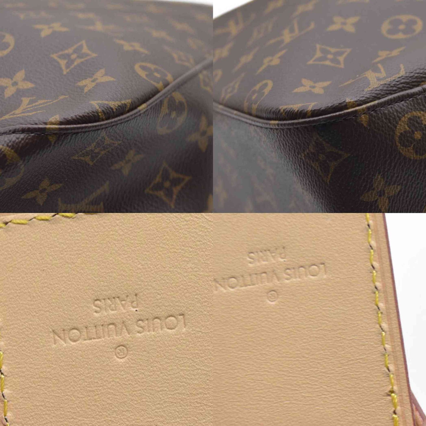 $2740 Louis Vuitton LV Monogram Slouchy MM