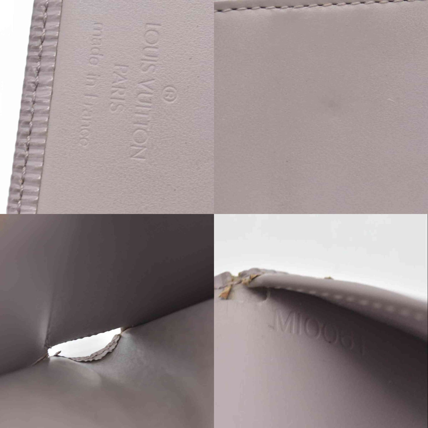 $935 Louis Vuitton Epi Leather French Kisslock Wallet Purse