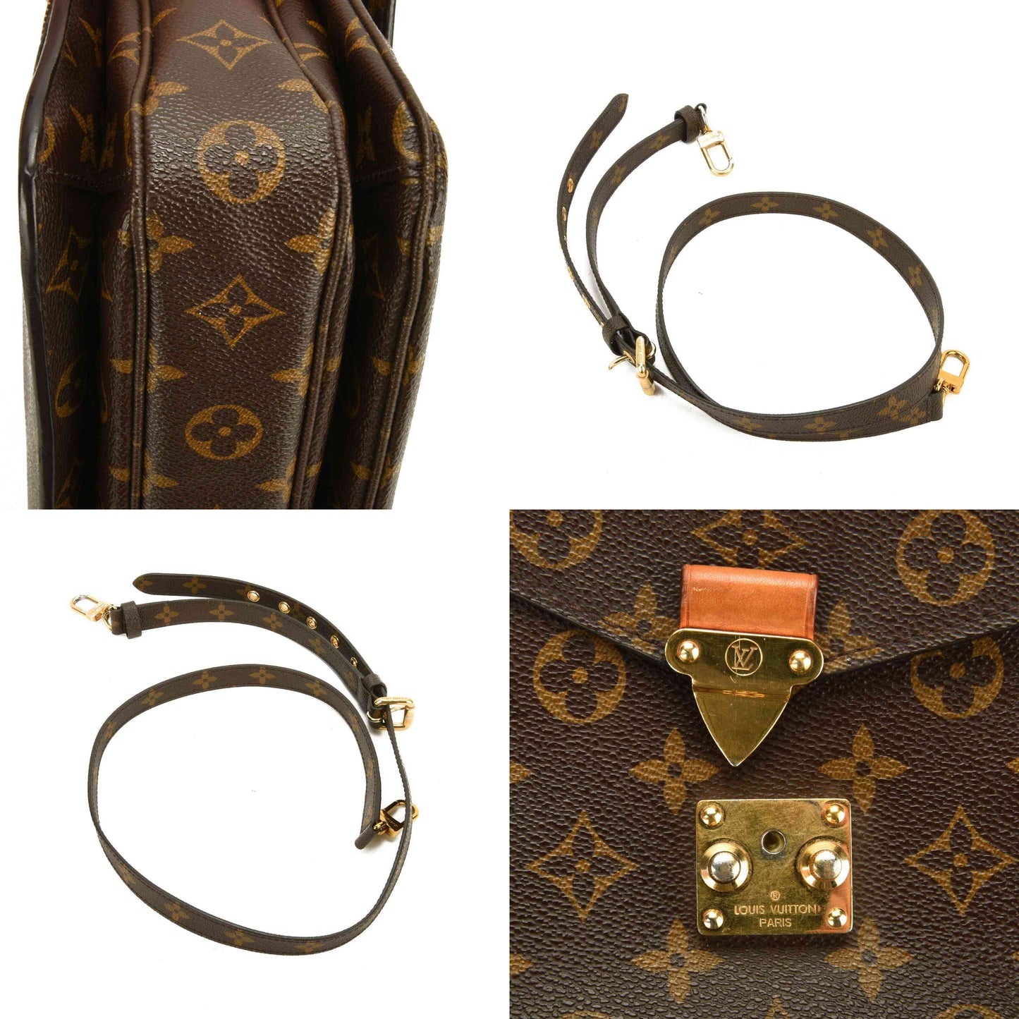 LOUIS VUITTON  Monogram Pochette Metis SR4166