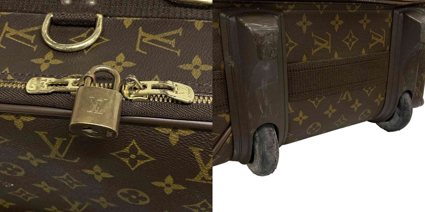 $3,850 2010 LOUIS VUITTON Pegase 60 Monogram Canvas Rolling Suitcase SP1010
