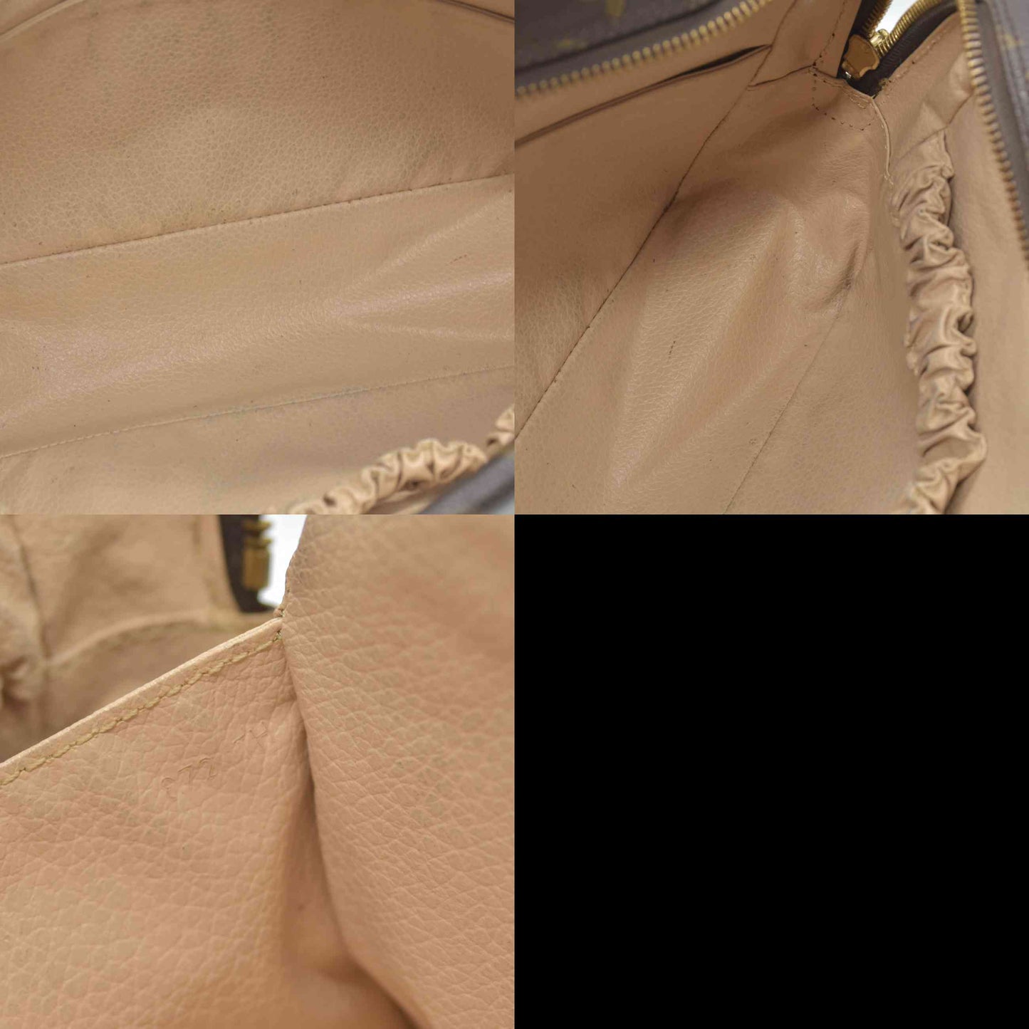 $600 1987 Louis Vuitton Monogram Trousse 28 Toiletry Bag Cosmetic TH872