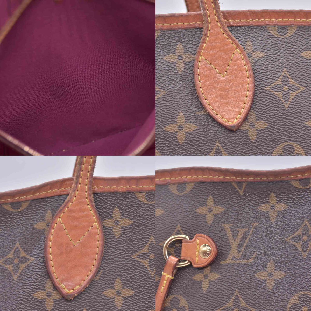 $2310 USA Louis Vuitton Monogram Neo Neverfull GM Pivoine SD0168