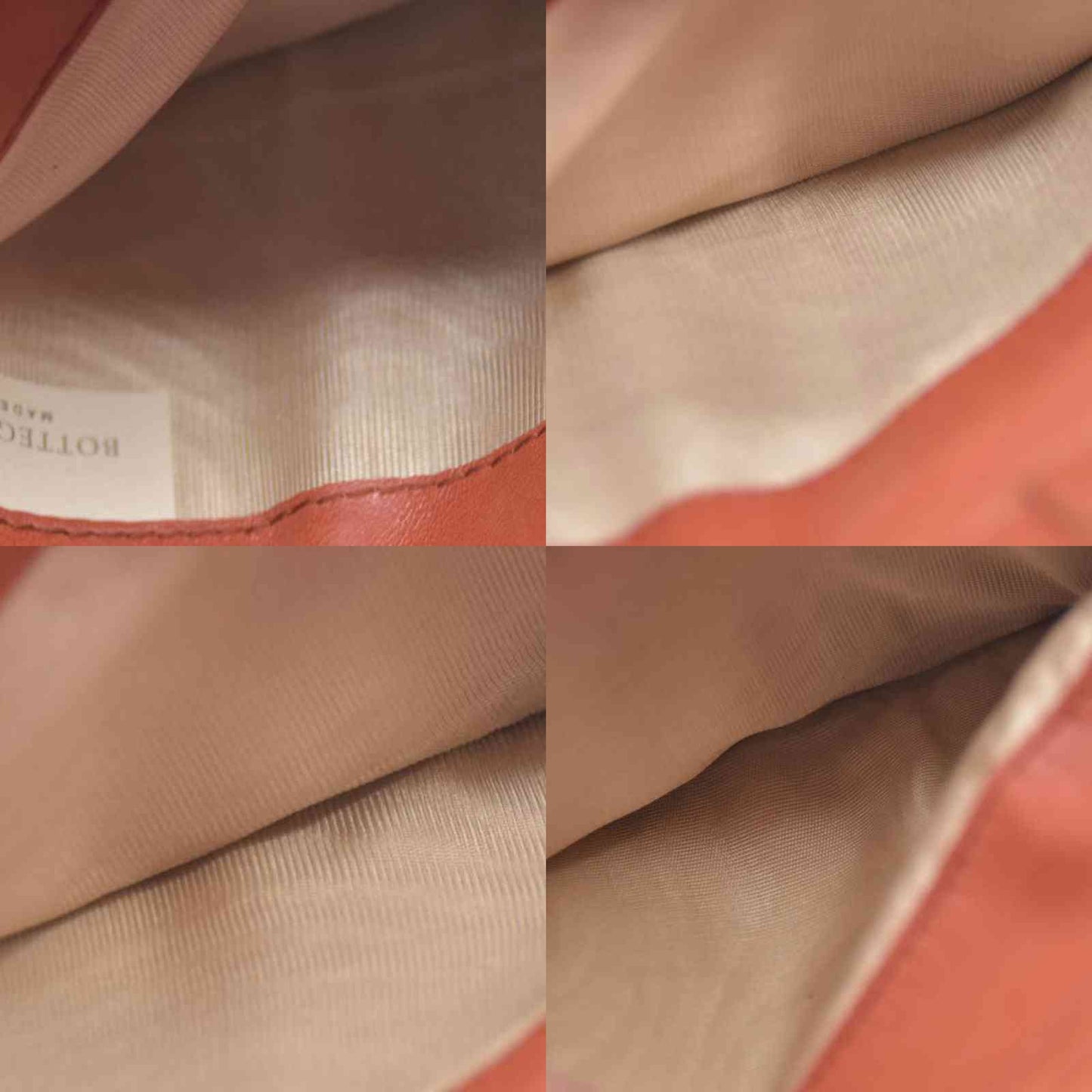 AUCTION $550 Bottega Veneta Intrecciato Lambskin Bifold Wallet Brown