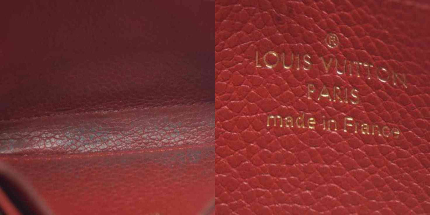 Louis Vuitton Monogram Empreinte Zippy Zip Around Wallet Coin Purse $740 TS5114