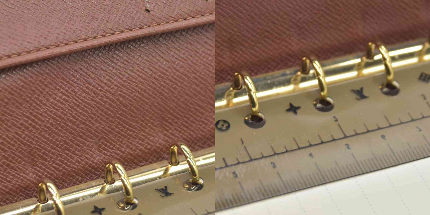 $505 2000 LOUIS VUITTON Monogram  Agenda PM Day Planner Notebook Cover SP1020