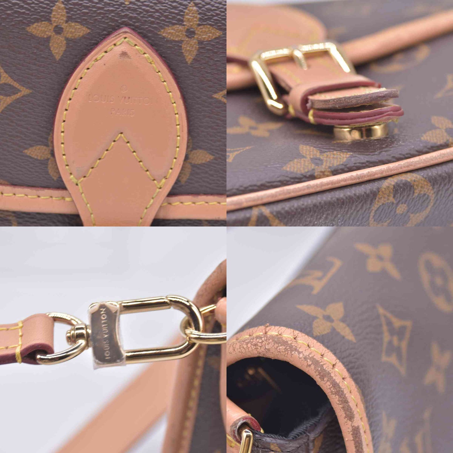 $2940 Louis Vuitton Monogram Diane Black