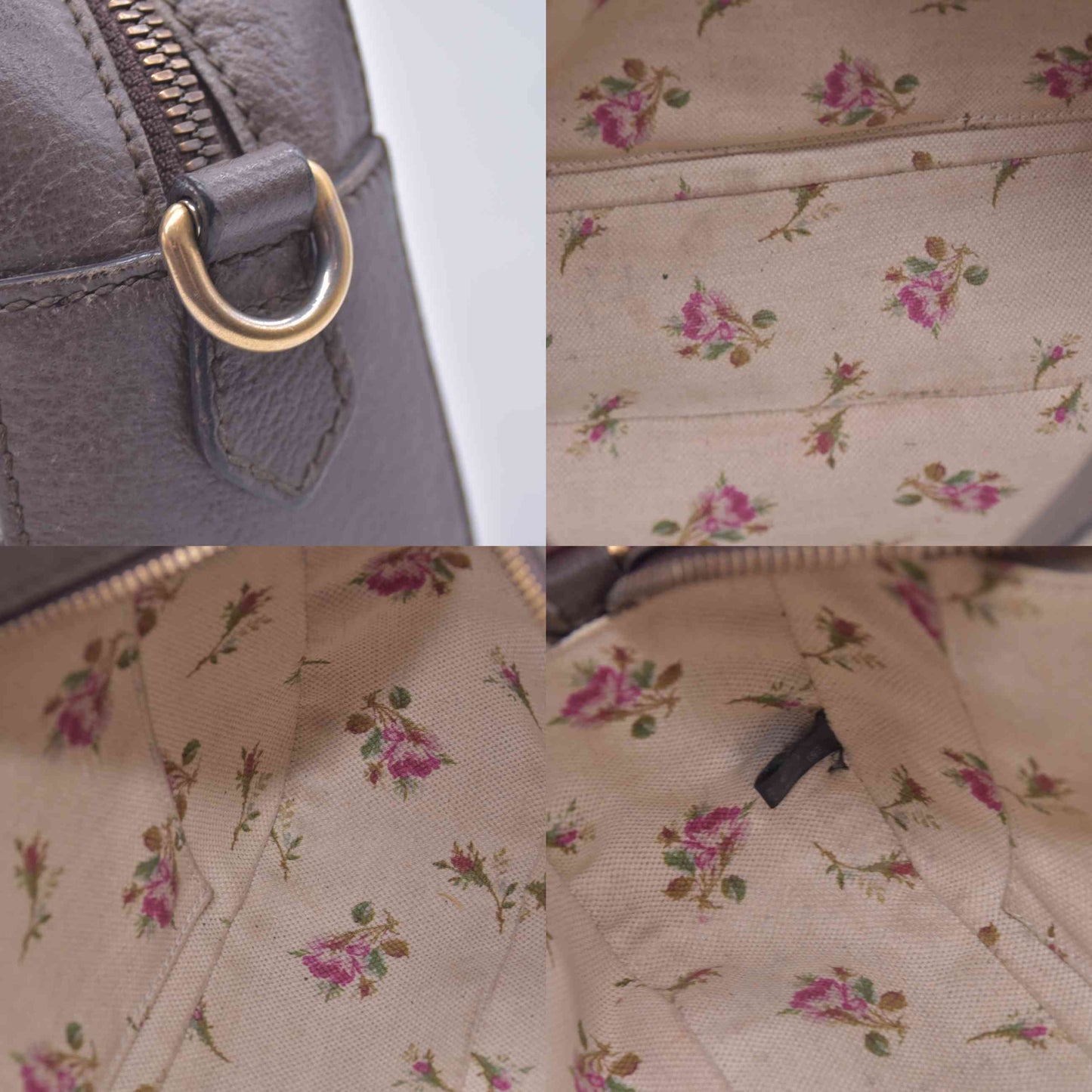 $1490 Gucci GG Supreme Monogram Web Neo Vintage Shoulder Bag Beige New Acero Crop