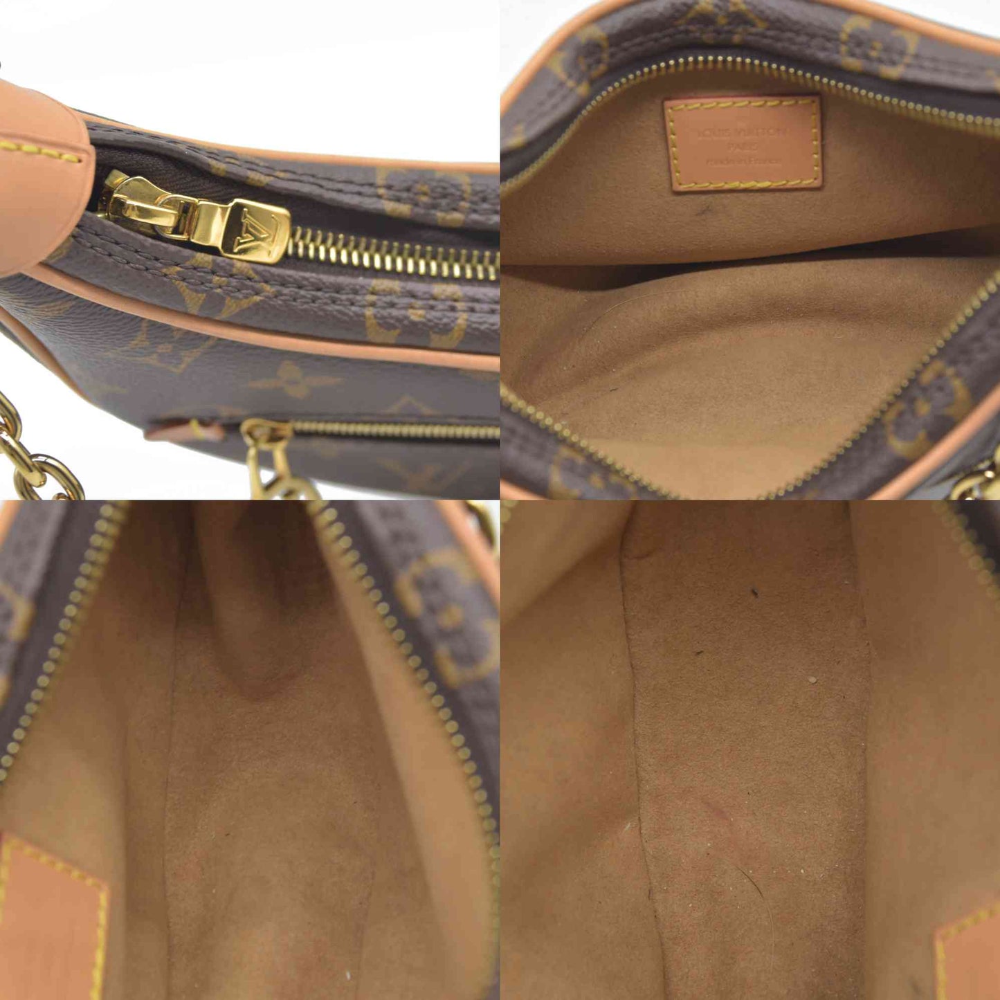 $2540 Louis Vuitton Monogram Loop Hobo Shoulder Bag RFID