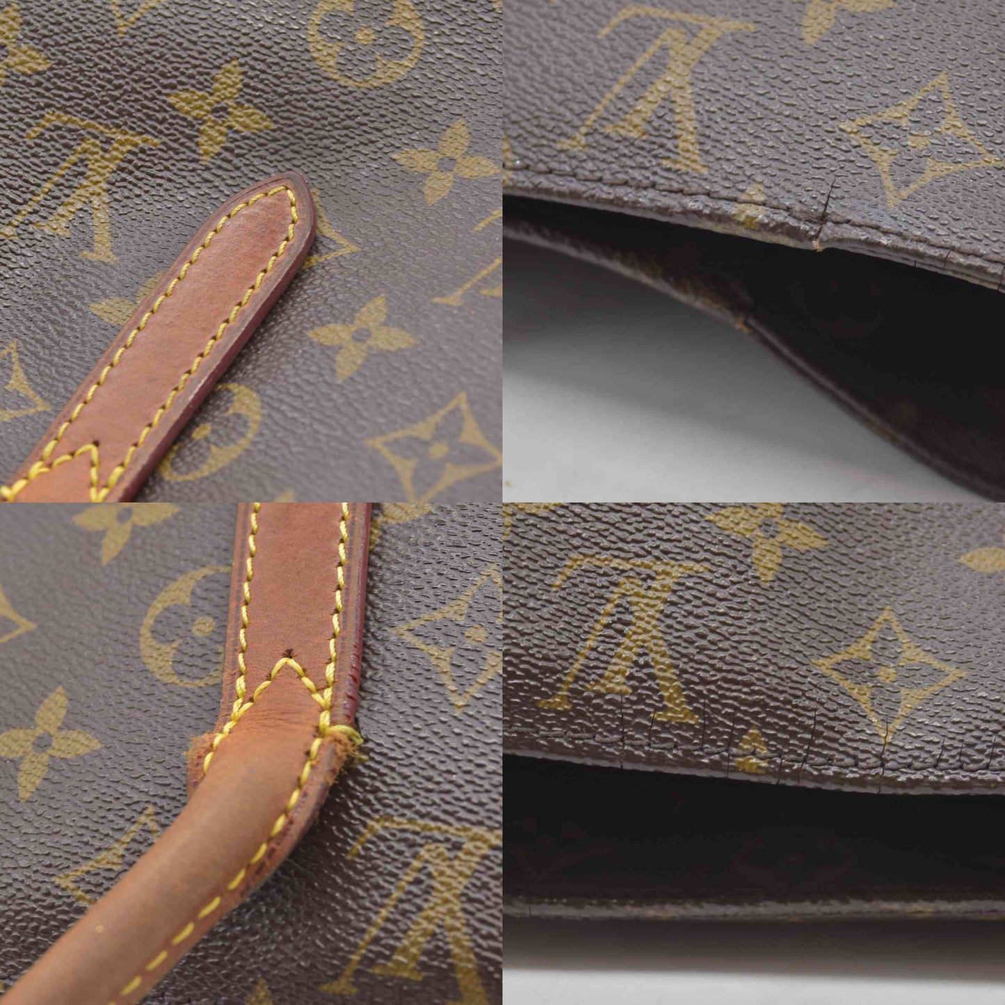 $1410 2012 Louis Vuitton Monogram Raspail MM AH2102