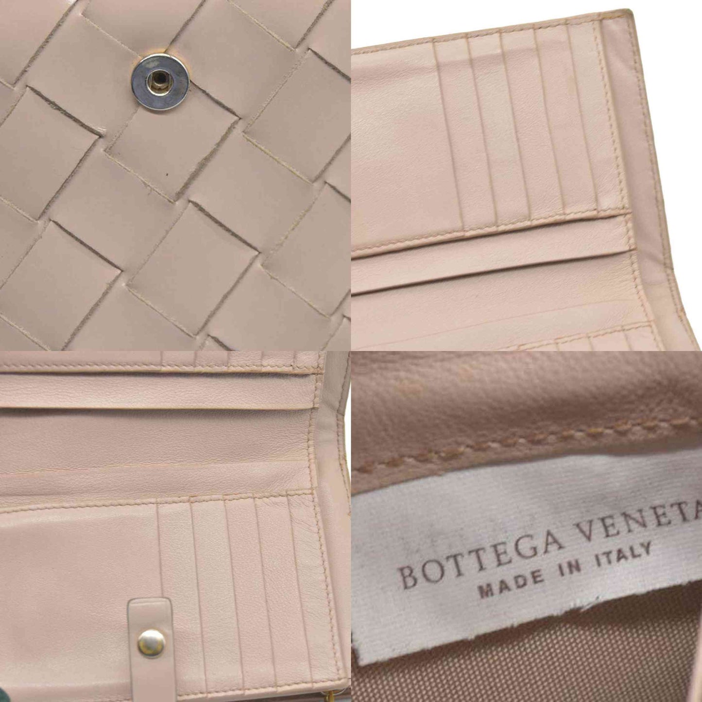 Bottega Veneta French Wallet in Intrecciato Nappa