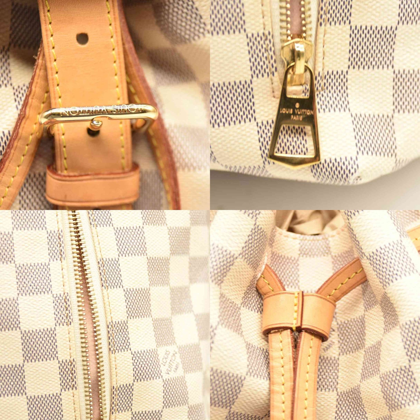 Louis Vuitton  Damier Azur Sperone Backpack SR2187