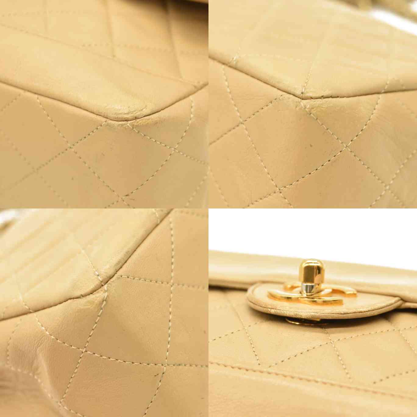 CHANEL Quilted CC Flap Shoulder Bag 1*