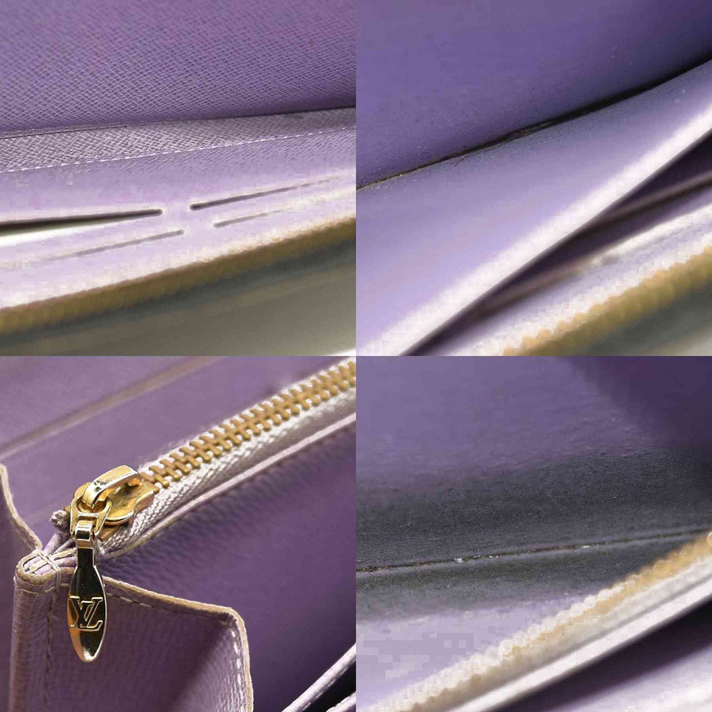 Louis Vuitton  Monogram Murakami Zippy Wallet Black Violet CA1162