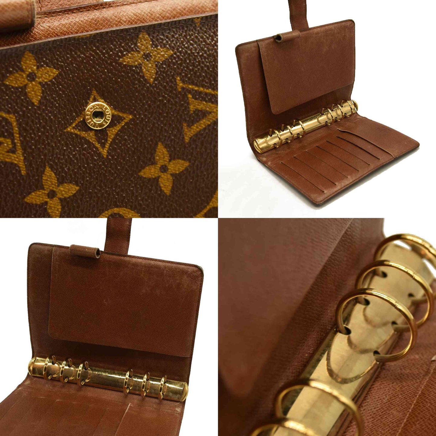 Louis Vuitton Monogram MM Medium Ring Agenda Cover SP0956