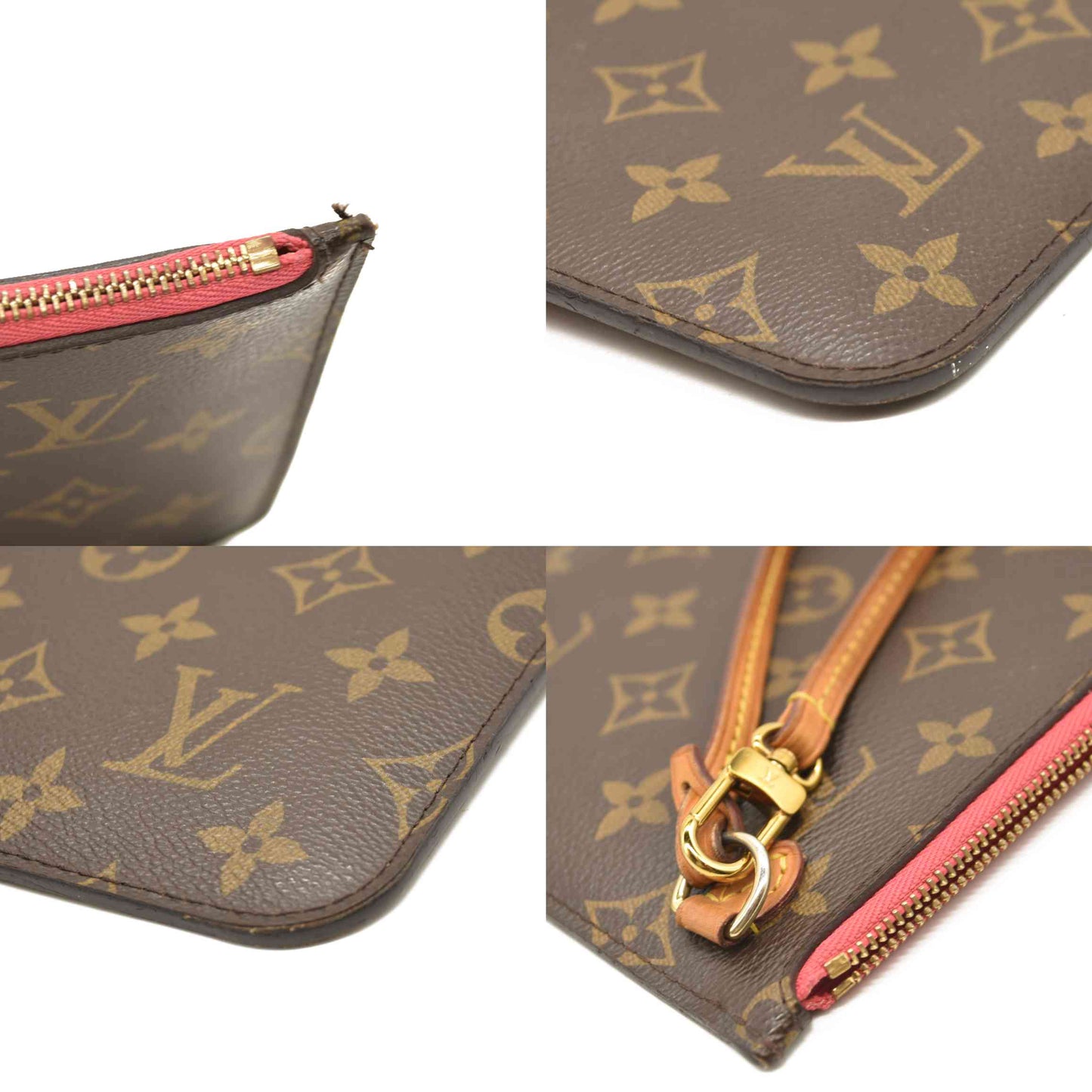 Louis Vuitton Monogram V Neverfull MM Grenade with Pouch CA1125