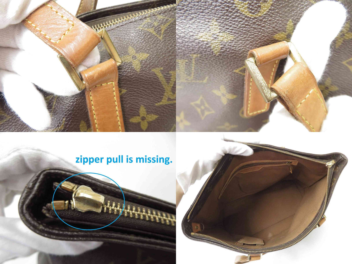 $1,650 2002 Louis Vuitton Monogram Cabas Mezzo AR0022