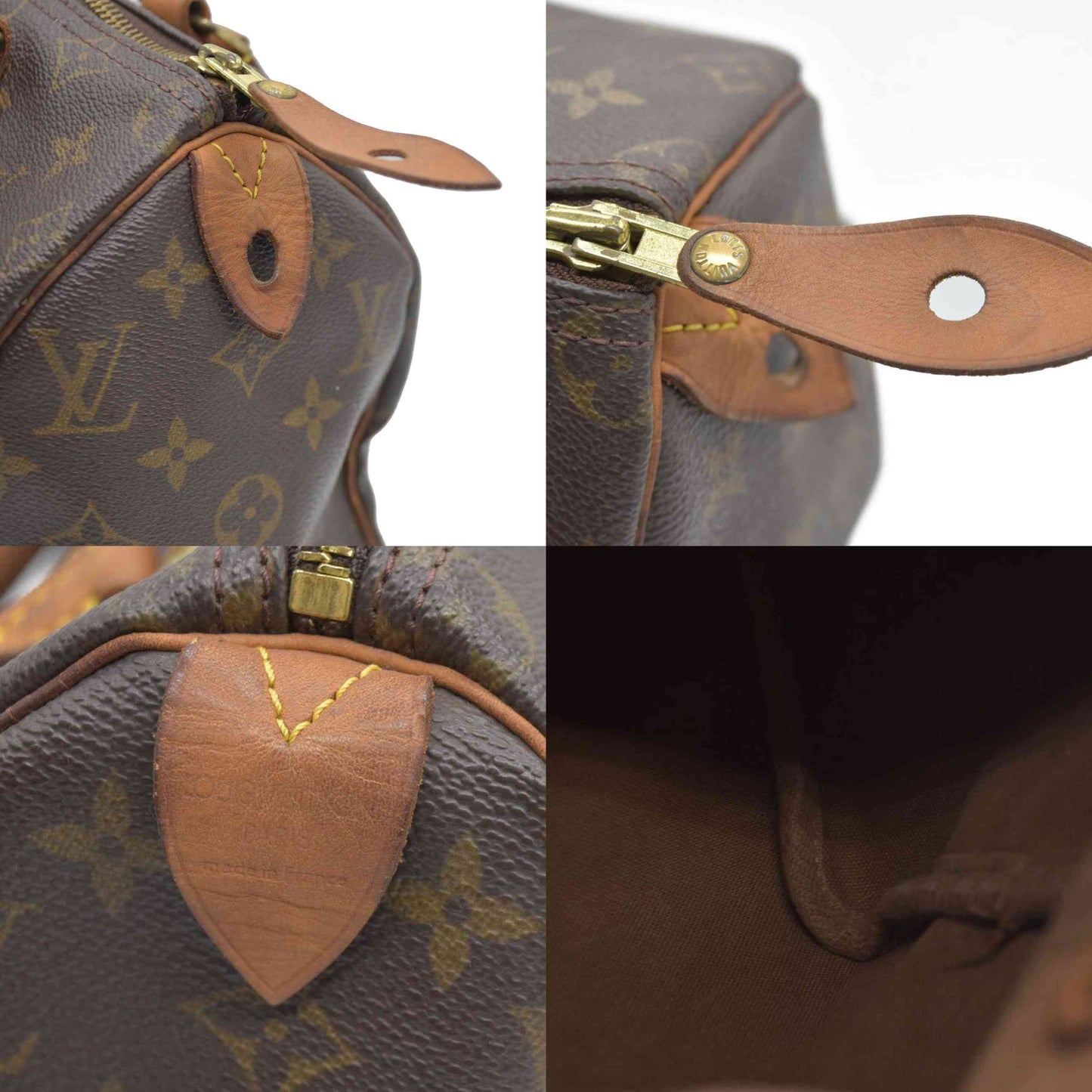 $1550 Louis Vuitton Speedy 25 SP0030 2000