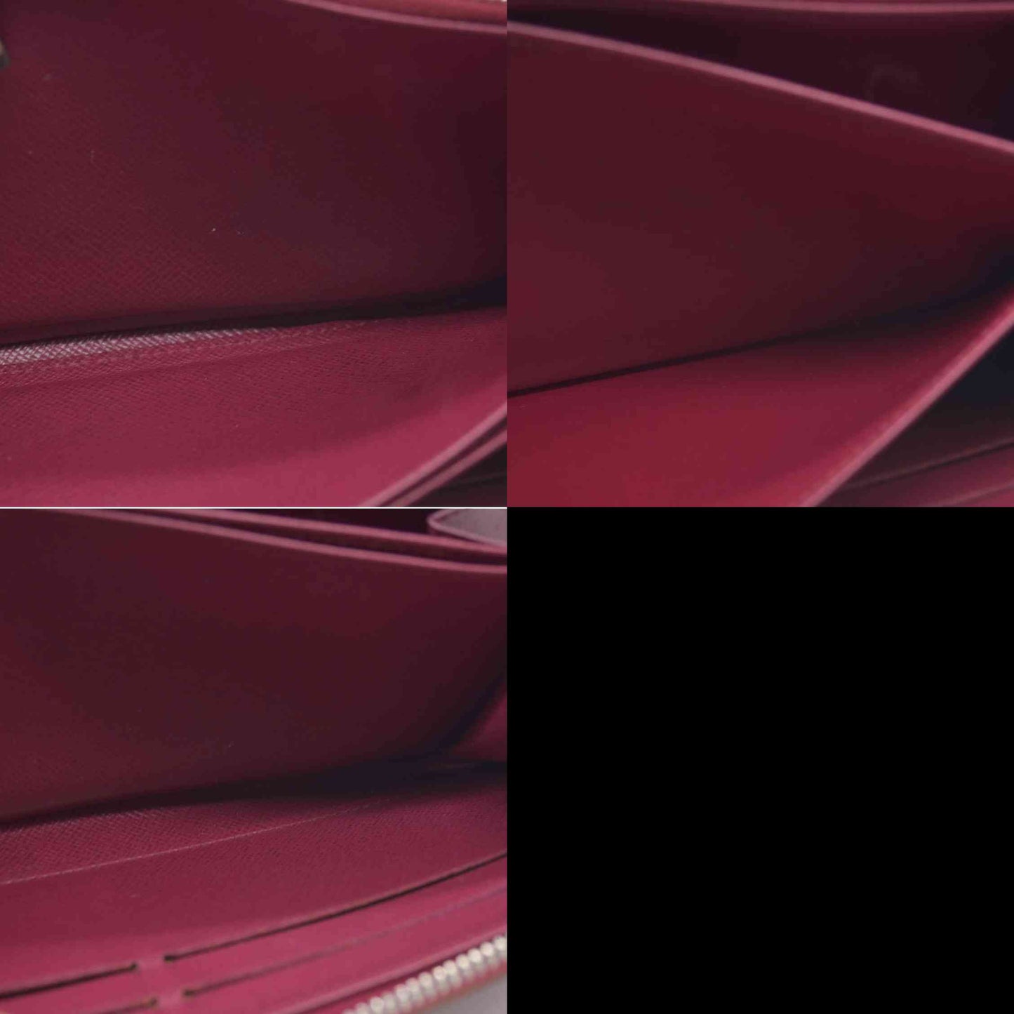 $965 Louis Vuitton Epi Leather Zippy Zip Around Long Wallet Purse MI4101
