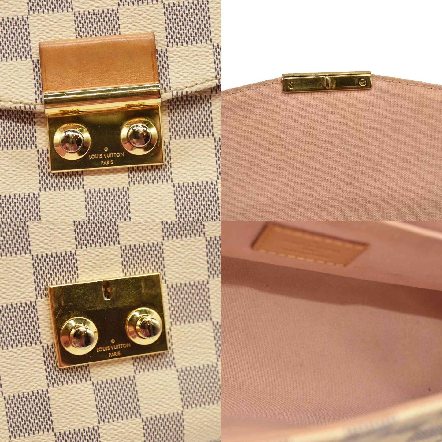 LOUIS VUITTON  Damier Azur Croisette FL0117