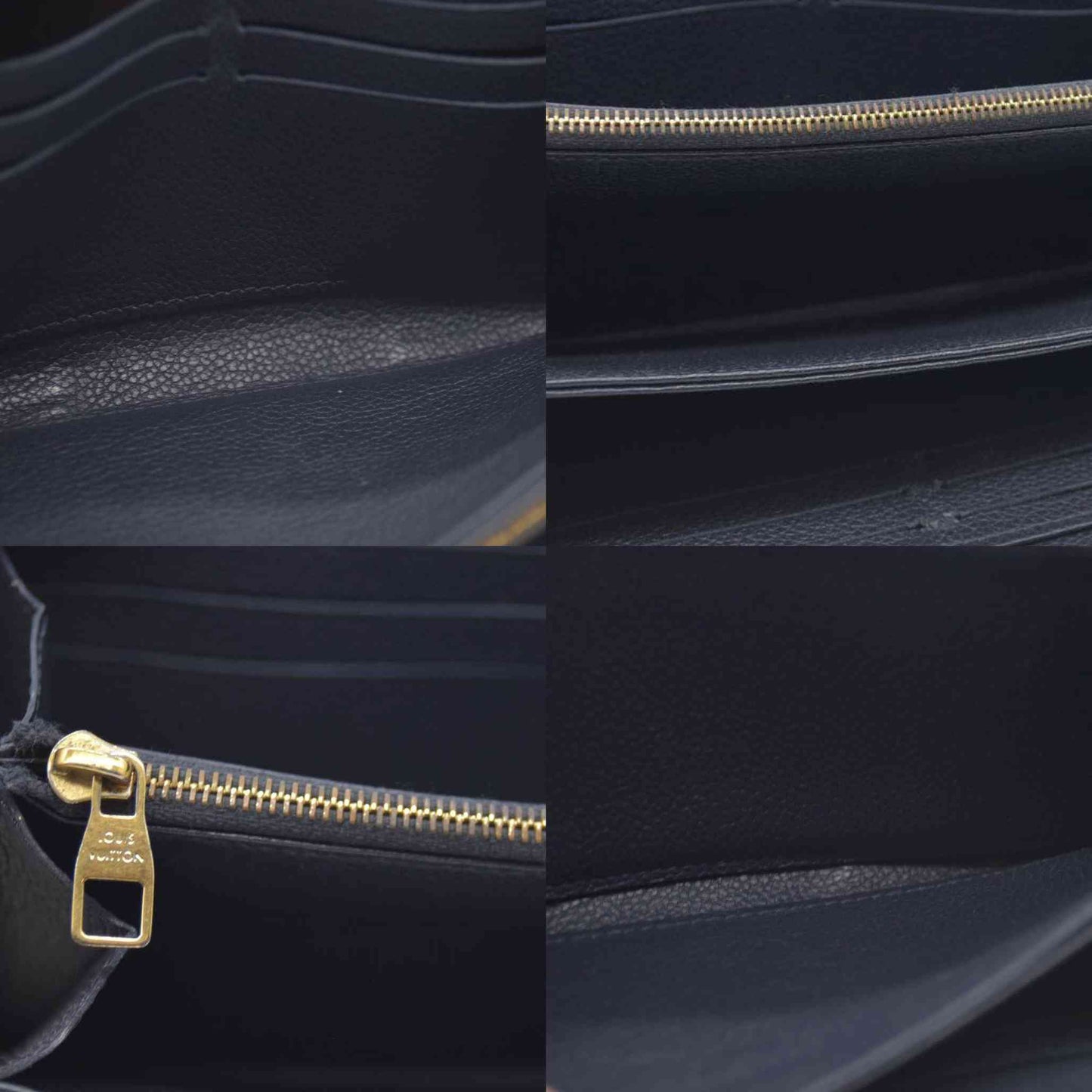 Louis Vuitton  Empreinte Zippy Wallet Marine Rouge $1170