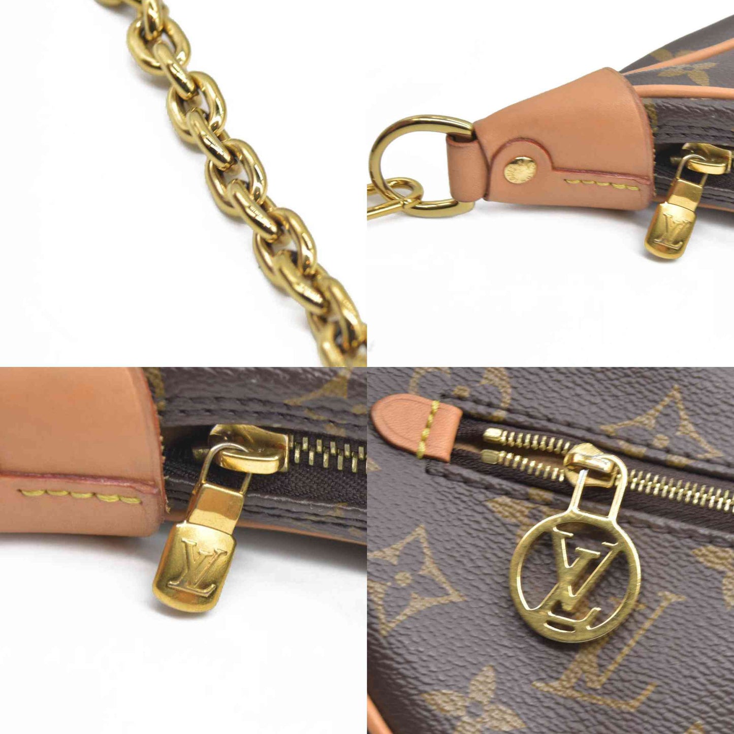 $2540 Louis Vuitton Monogram Loop Hobo Shoulder Bag