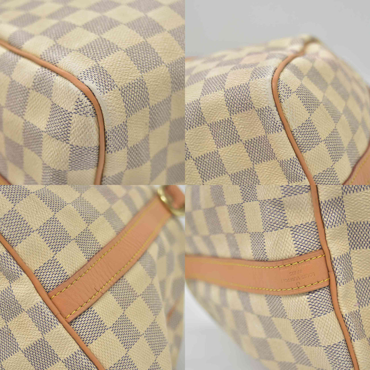 $2040 2017 Louis Vuitton Damier Azur Speedy Bandouliere 30 DU1197 10020138