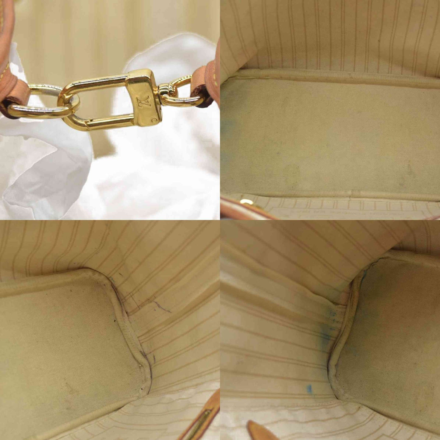 Louis Vuitton  Damier Azur Neverfull PM 2014 $2100