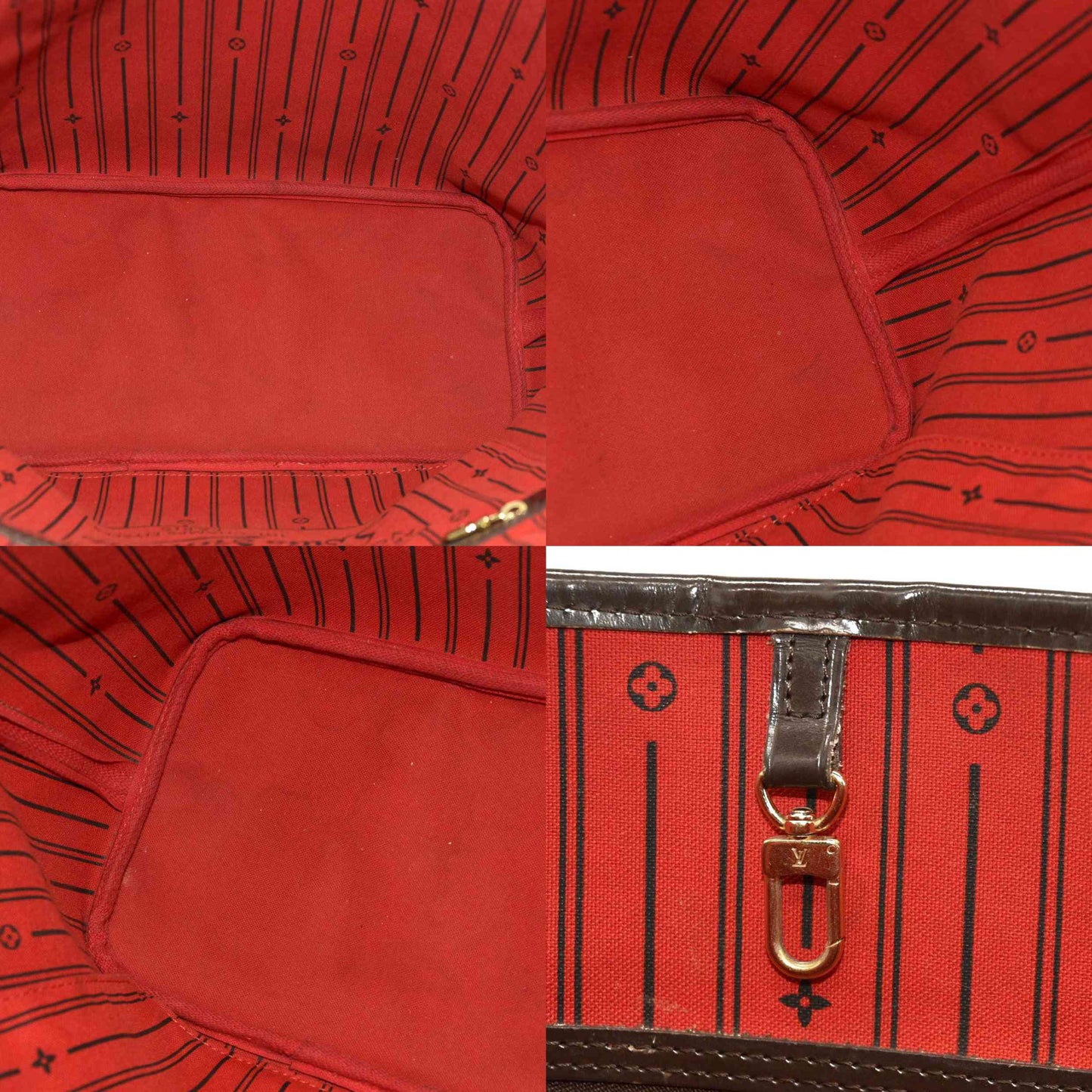 Louis Vuitton  Damier Ebene Neverfull MM AR3099