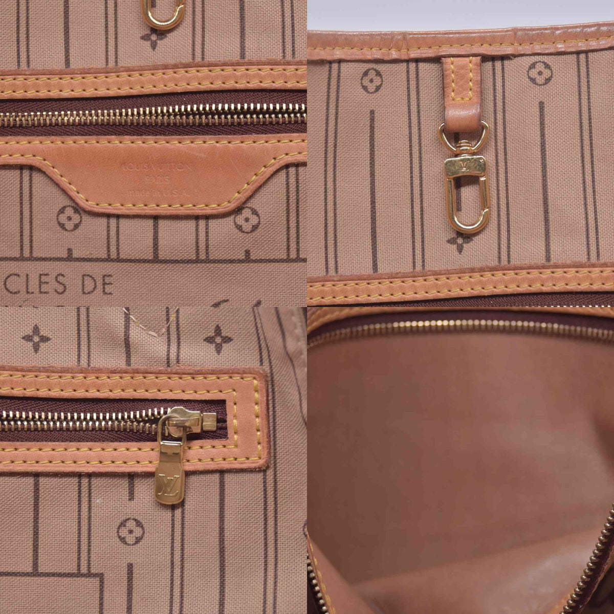 $2310 2010 Louis Vuitton USA Monogram Neverfull GM SD4140 10021301