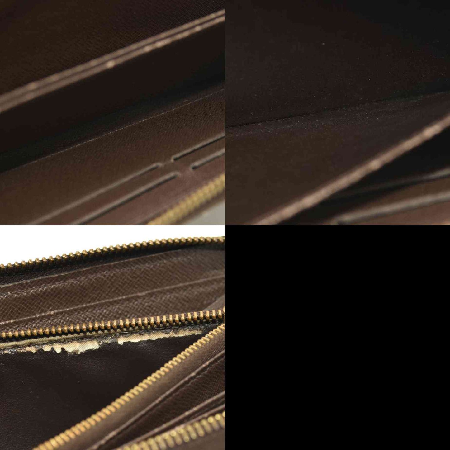 Louis Vuitton  Damier Ebene Zippy Wallet CA0162