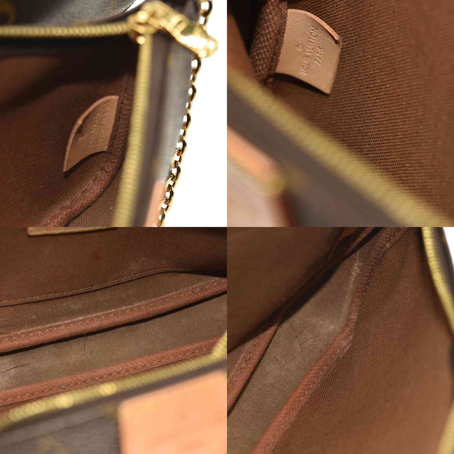 LOUIS VUITTON  Monogram Multi Pochette Accessories Kaki SD0290