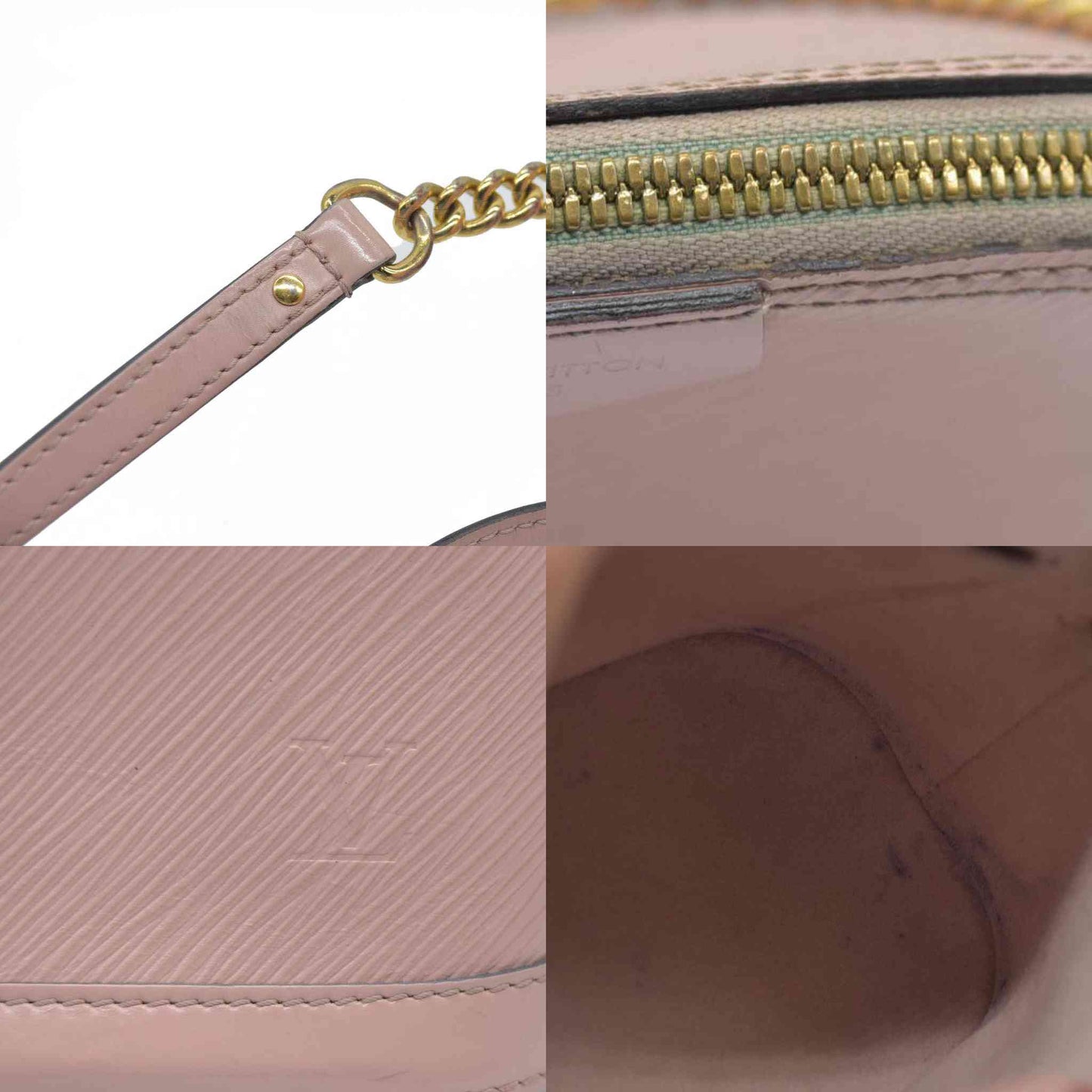 $1820 Louis Vuitton Epi Leather Alma Mini