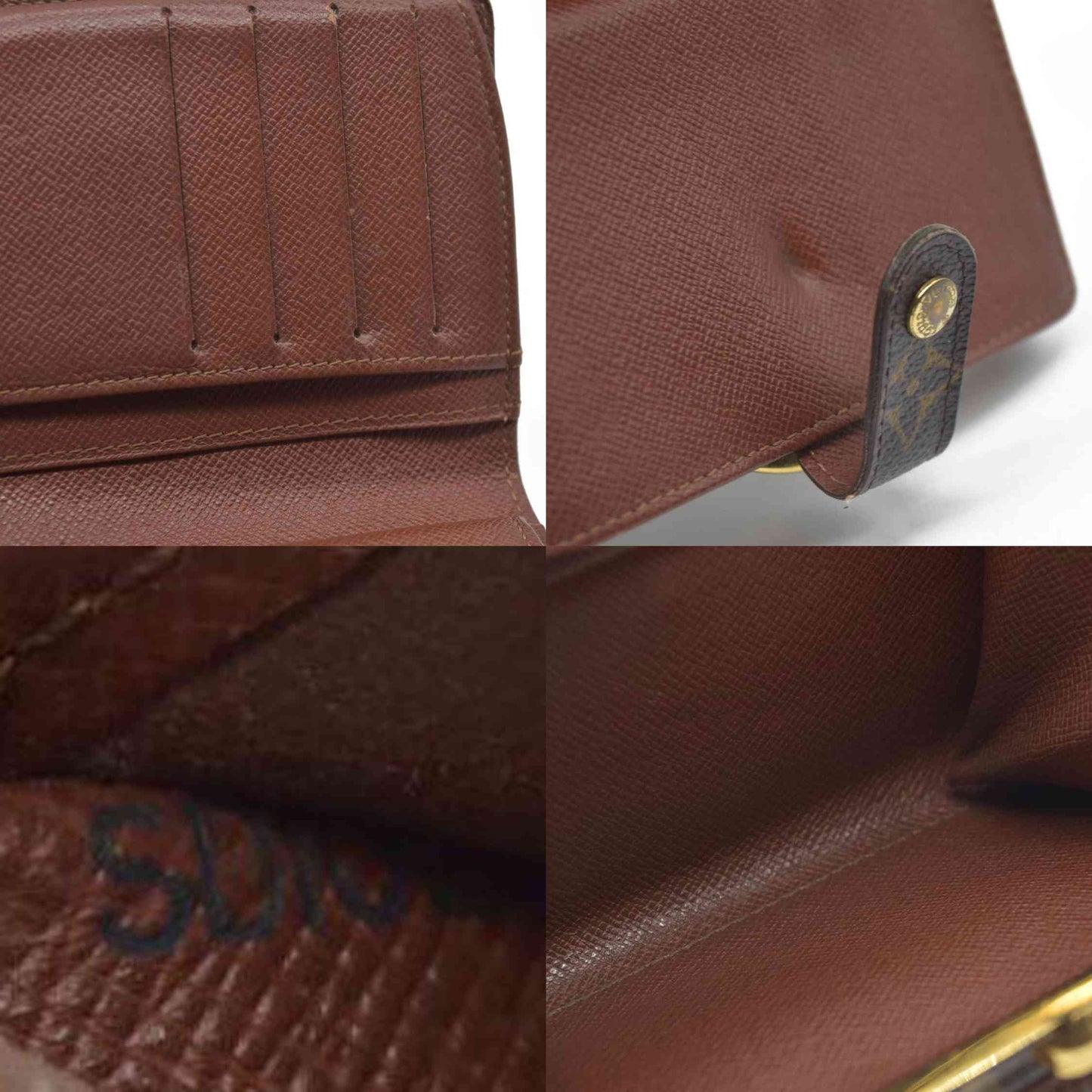 AUCTION $750 Louis Vuitton  Monogram French Purse Wallet