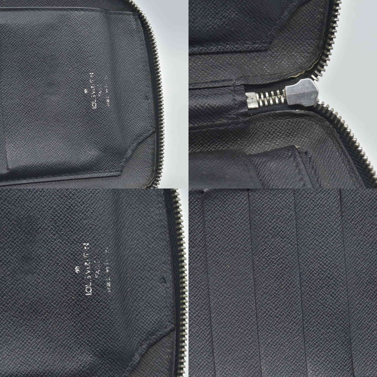 $1250 2004 Louis Vuitton MI0014 Taiga Leather Atoll Organizer Wallet CONSIGNMENT