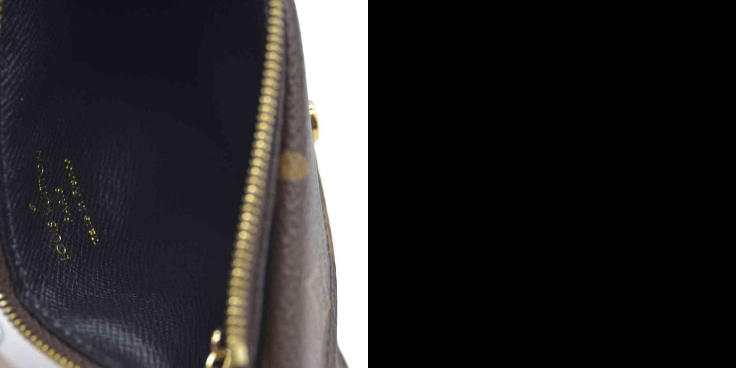 Louis Vuitton  Monogram Recto Verso Card Holder Black RFID