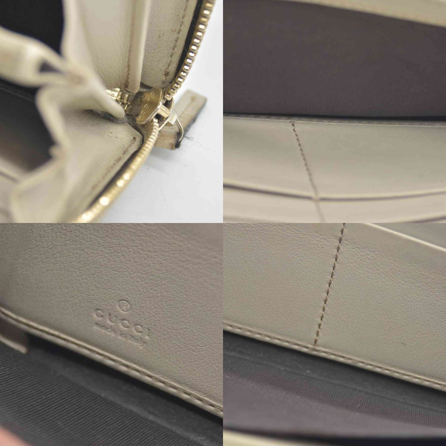 $880 Gucci  Microguccissima Pattern Leather Continental Wallet CONSIGNMENT