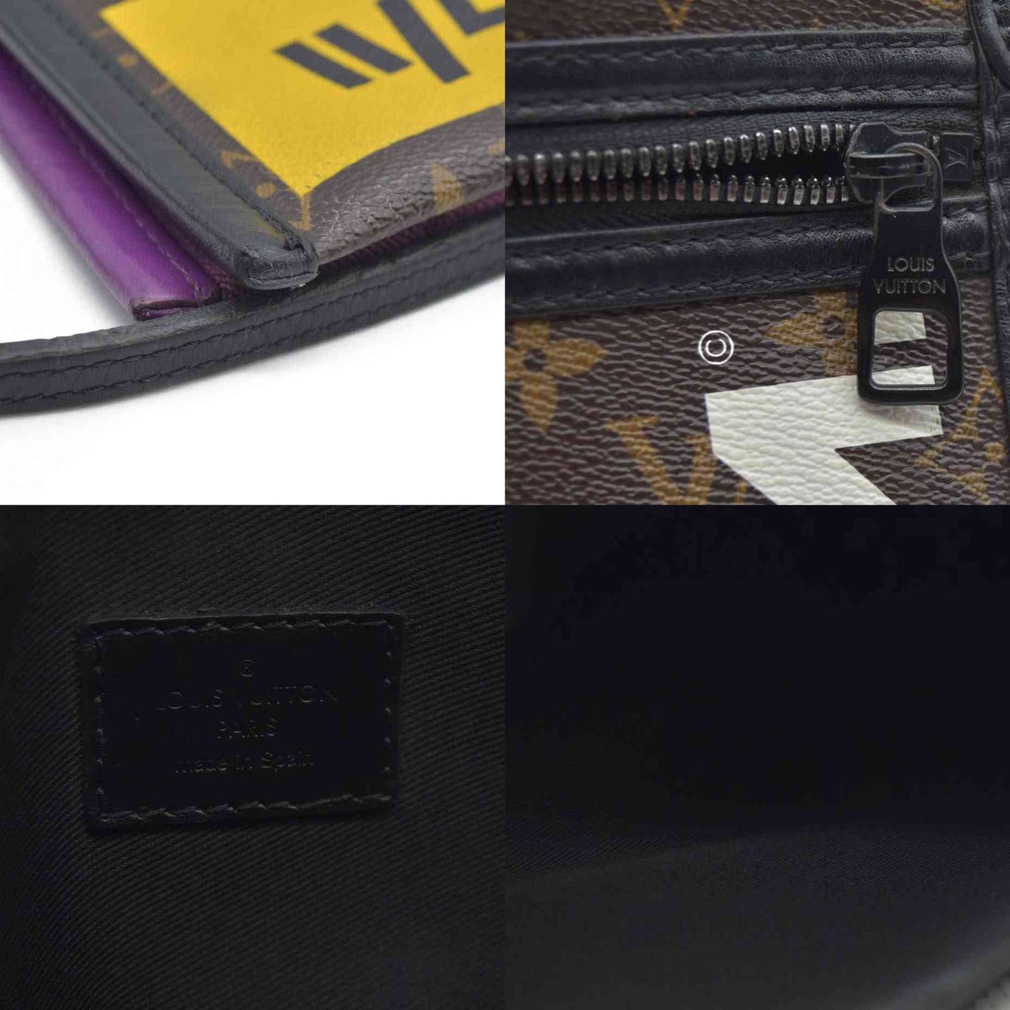 Louis Vuitton  Monogram Double Flat Messenger Marron