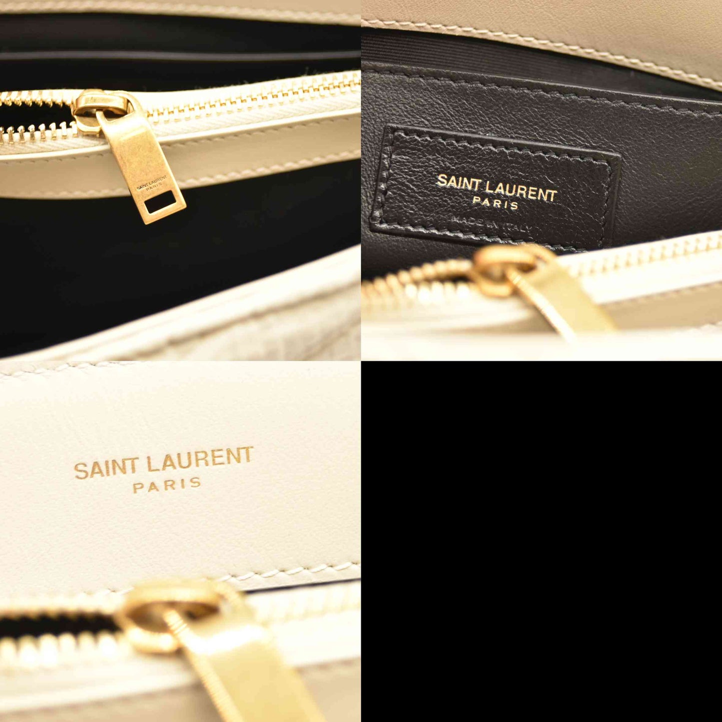 SAINT LAURENT Cotton Quilted Monogram Small Loulou Shoulder Bag YSL